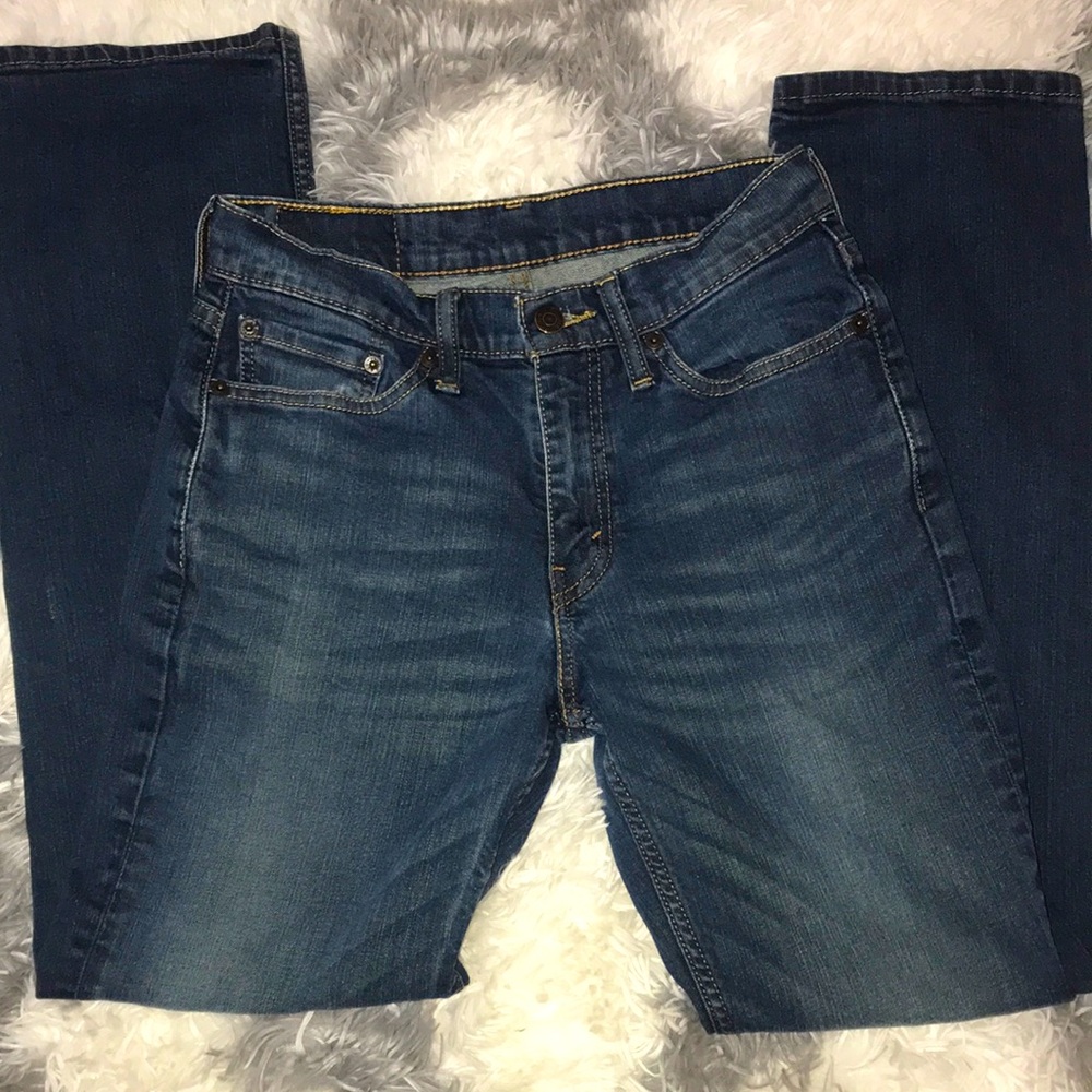 Vintage Levi's 514 Blue Straight Regular Fit Jeans